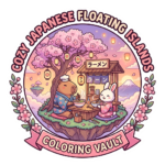 Cozy Japanese Floating Island fe logo